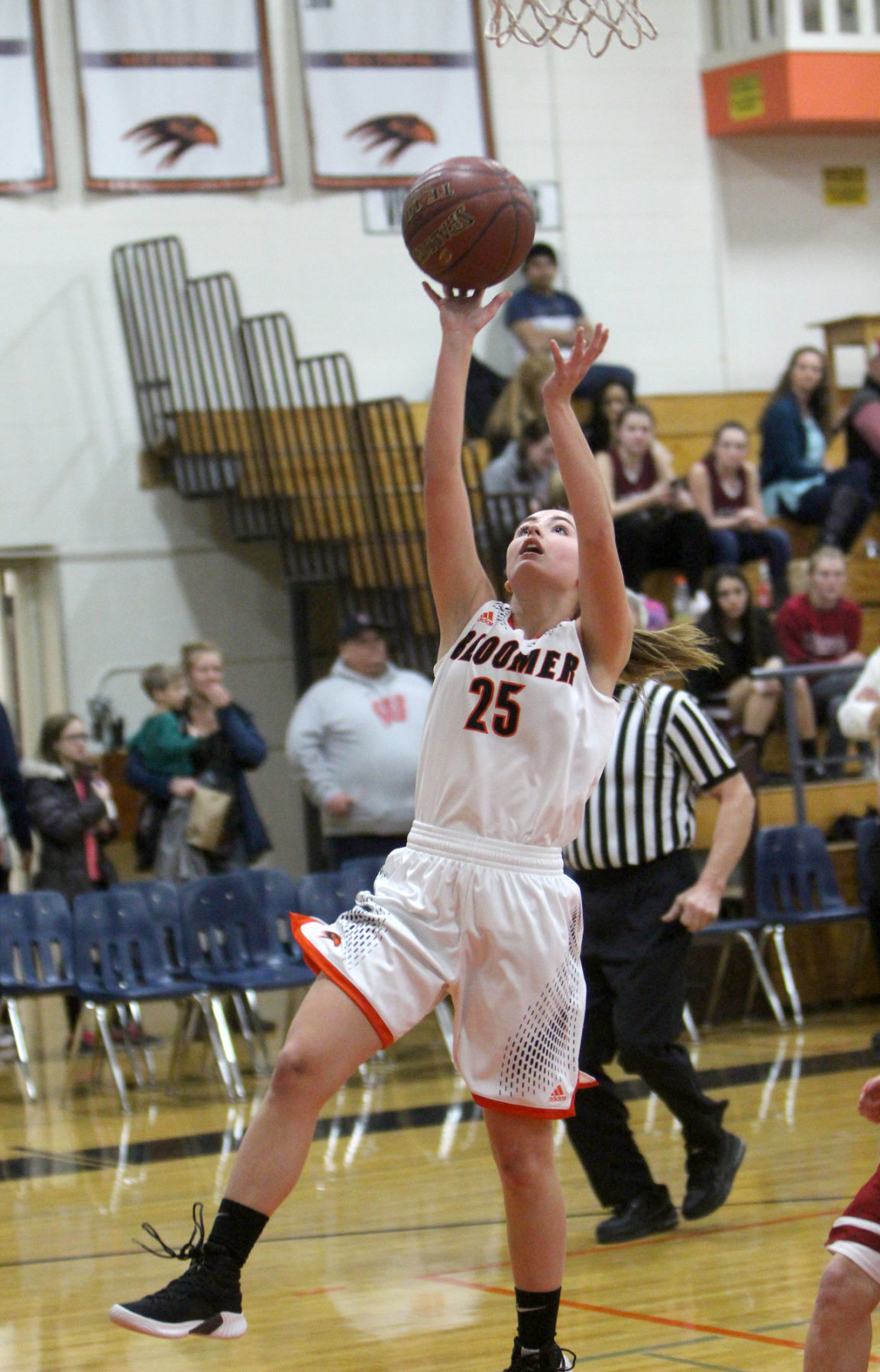 Spooner at Bloomer girls basketball 12-11-18